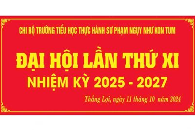 Đại hội lần thứ XI nhiệm kỳ 2025 – 2027