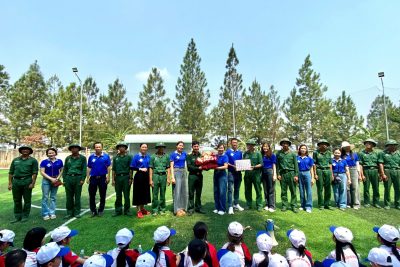 HOẠT ĐỘNG TRẢI NGHIỆM HỌC SINH LỚP 1: THAM QUAN TRUNG ĐOÀN 28
